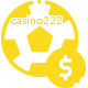 Aposte em esportes do mundo todo no casino222!